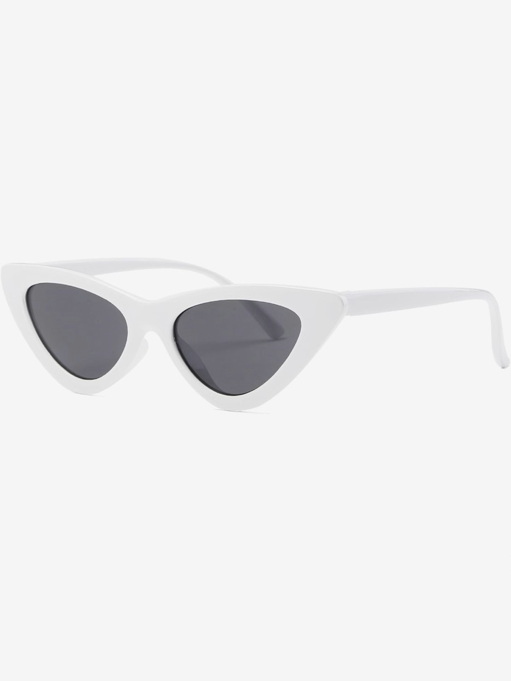 Cat Eye Women Sunglasses White